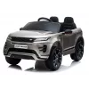 LEAN CARS Coche eléctrico infantil Range Rover Evoque plateado lacado