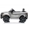 LEAN CARS Coche eléctrico infantil Range Rover Evoque plateado lacado