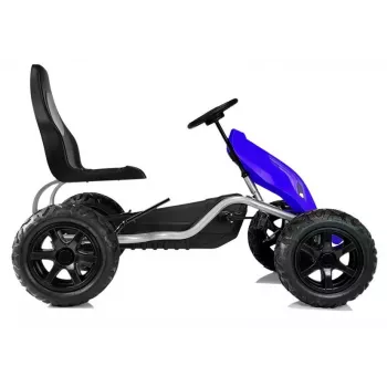 LEAN CARS Pedal Go Kart B012 ruedas inflables azul