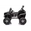 LEAN CARS Vehículo eléctrico infantil Mercedes Unimog S negro
