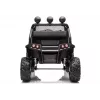 LEAN CARS Vehículo eléctrico infantil Mercedes Unimog S negro
