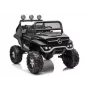 LEAN CARS Vehículo eléctrico infantil Mercedes Unimog S negro