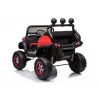 LEAN CARS Vehículo eléctrico infantil Mercedes Unimog S rojo