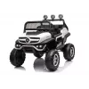 LEAN CARS Vehículo eléctrico infantil Mercedes Unimog S blanco