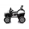 LEAN CARS Vehículo eléctrico infantil Mercedes Unimog S blanco