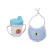 LEAN TOYS Bebé muñeco 45 cm ropa azul