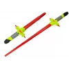 LEAN TOYS Pistola láser Space Weapons sable de luz máscara verde
