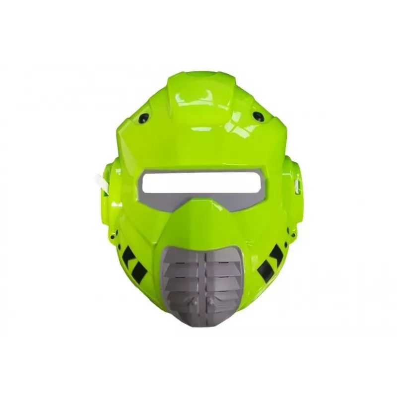 LEAN TOYS Pistola láser Space Weapons sable de luz máscara verde