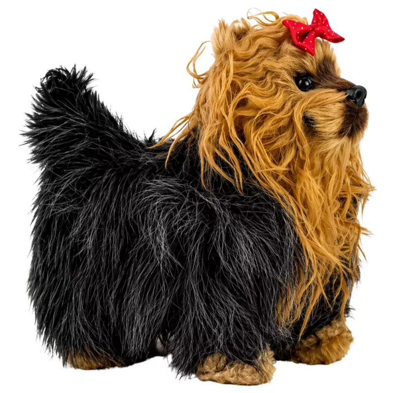LEAN TOYS Perro York interactivo se mueve, ladra