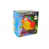 LEAN TOYS Loro parlante repite palabras mueve alas luces LED verde