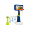 LEAN TOYS Set de baloncesto infantil juego de puntos - Marcador electrónico, altura ajustable