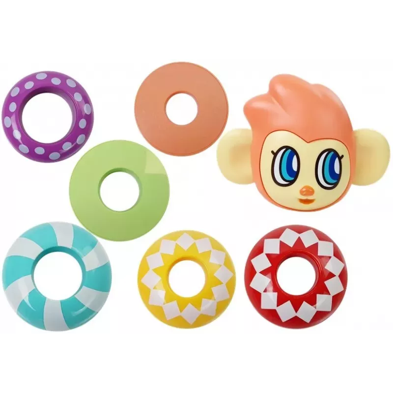 LEAN TOYS Pirámide de monos educativa con sonidos, aprende los números