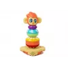 LEAN TOYS Pirámide de monos educativa con sonidos, aprende los números