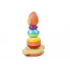 LEAN TOYS Pirámide de monos educativa con sonidos, aprende los números
