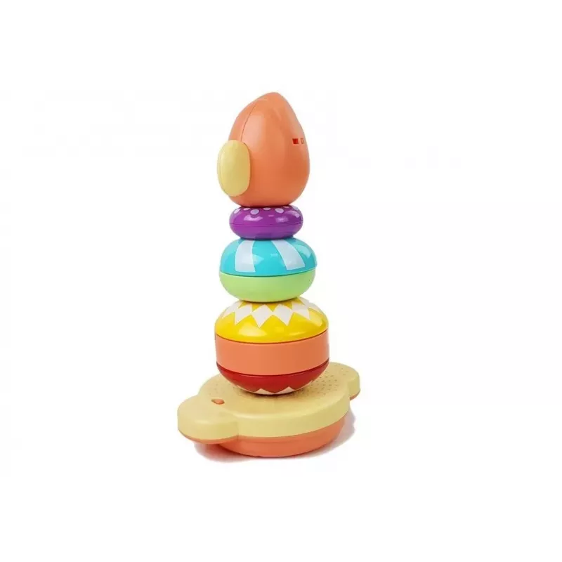 LEAN TOYS Pirámide de monos educativa con sonidos, aprende los números
