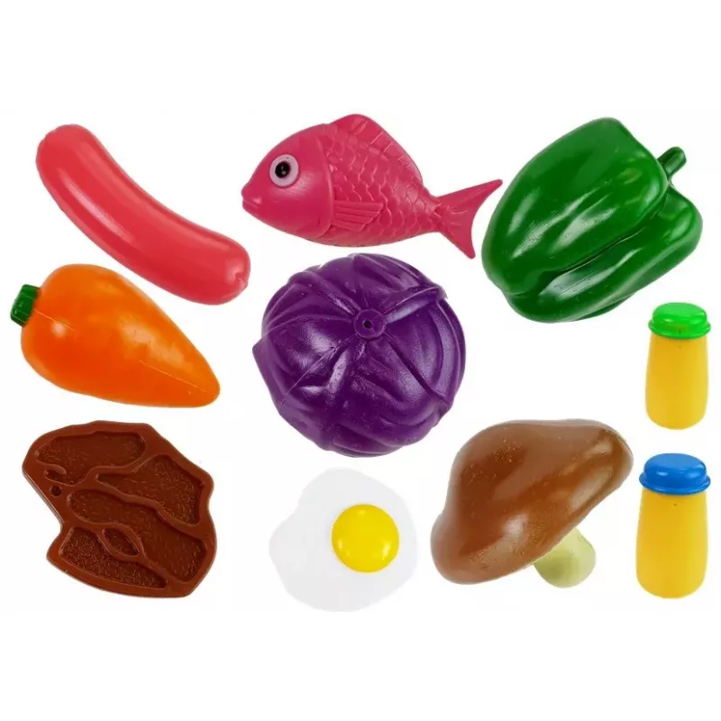 LEAN TOYS Set de cocina vajilla cocinar 22 piezas
