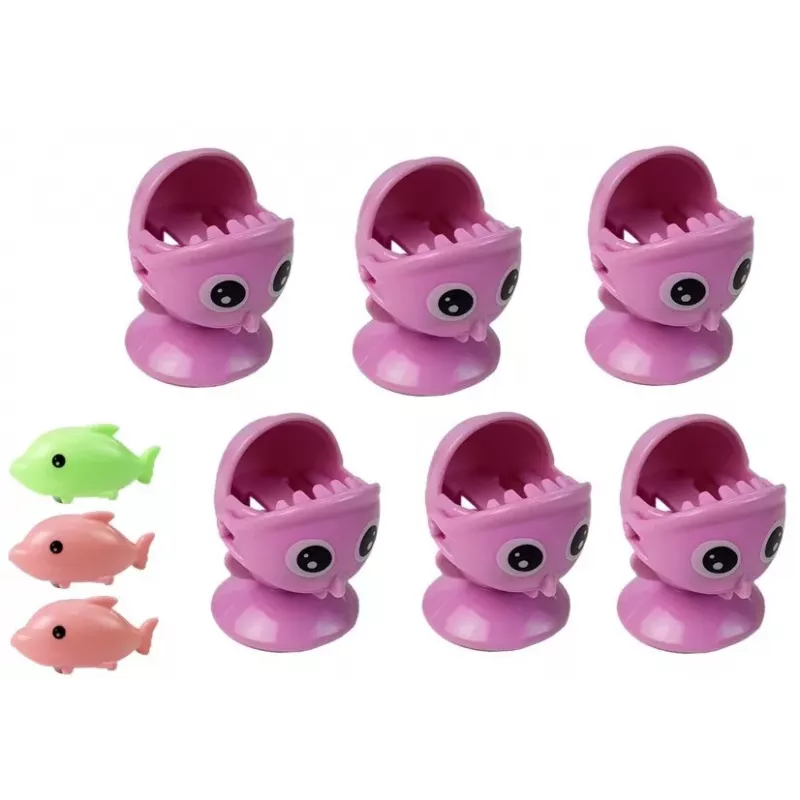 LEAN TOYS Set de pesca rosa