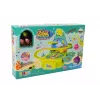 LEAN TOYS Set de pesca rosa