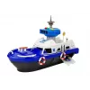LEAN TOYS Barco de transporte policial con coches, sonidos y luces