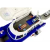 LEAN TOYS Barco de transporte policial con coches, sonidos y luces