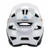 LEATT MTB Enduro 2.0 V23 Casco de Bicicleta con Barra Mentonera Desmontable, Talla L (59-63 cm), Blanco