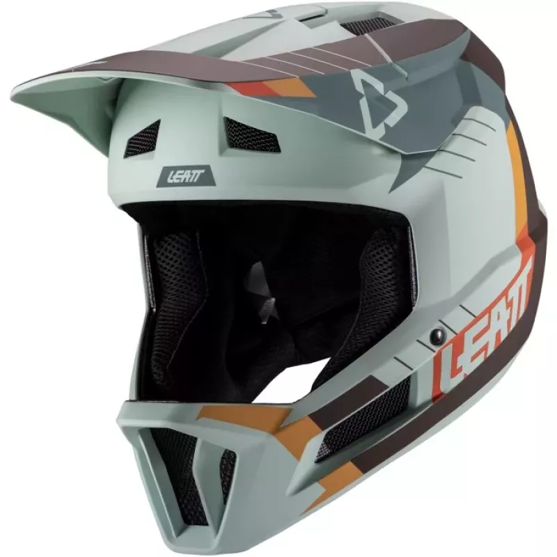 LEATT MTB Gravity 2.0 V25 Casco de Ciclismo Integral Talla L Menta