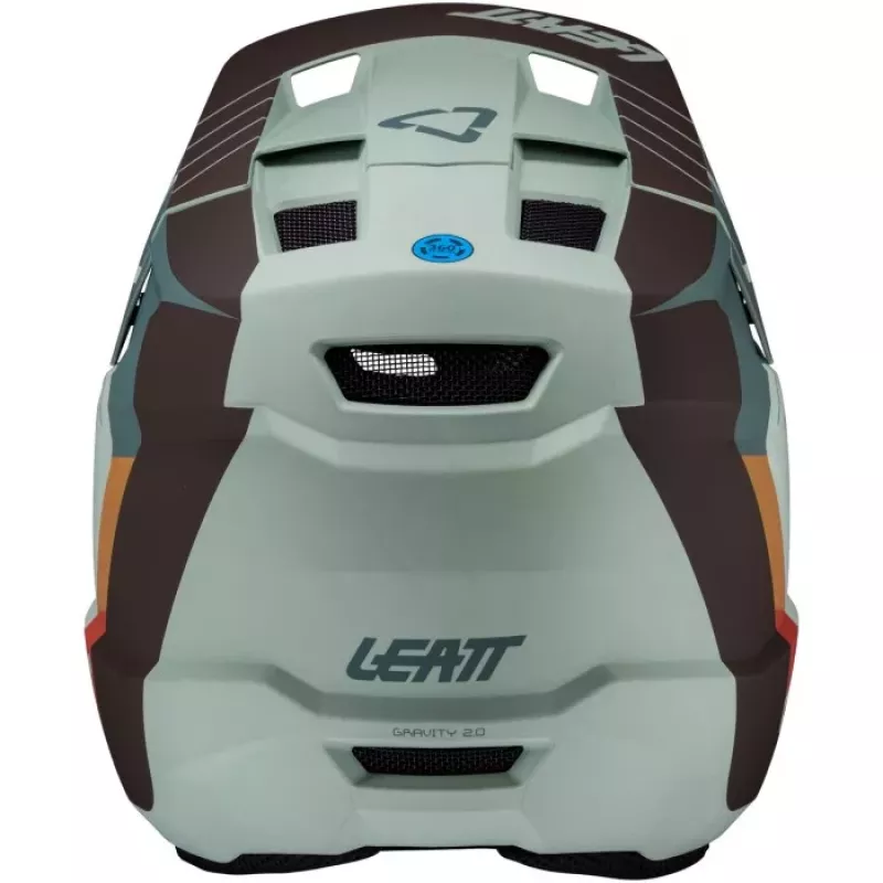 LEATT MTB Gravity 2.0 V25 Casco de Ciclismo Integral Talla L Menta