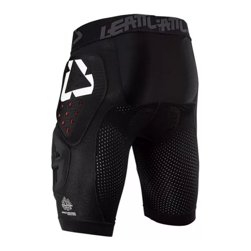 LEATT Impact Shorts 3DF 4.0 Pantalones Cortos de Protección, Talla M, Negro