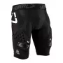 LEATT Impact Shorts 3DF 4.0 Pantalones Cortos de Protección, Talla M, Negro