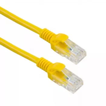 Cable de red UTP-10Y CAT5e de 10m amarillo RJ45 UTP Sbox