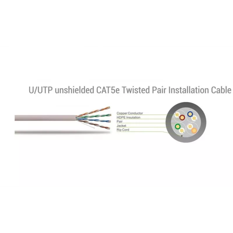 Cable de red UTP-10Y CAT5e de 10m amarillo RJ45 UTP Sbox