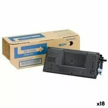 Kyocera TK-3160 cartucho de tóner original negro 12.500 páginas para ECOSYS P3045dn/P3050dn/P3055dn/P3060dn
