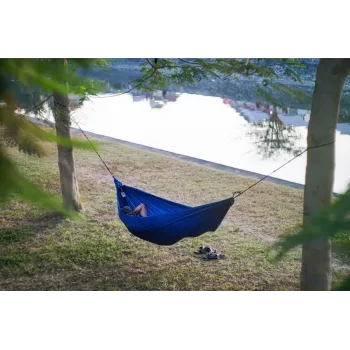 Ticket To The Moon TRAVEL HAMMOCK - Hamaca compacta para 2 personas, nailon, verde