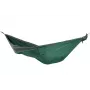 Ticket To The Moon TRAVEL HAMMOCK - Hamaca original para 2 personas, nailon, verde oscuro y gris claro