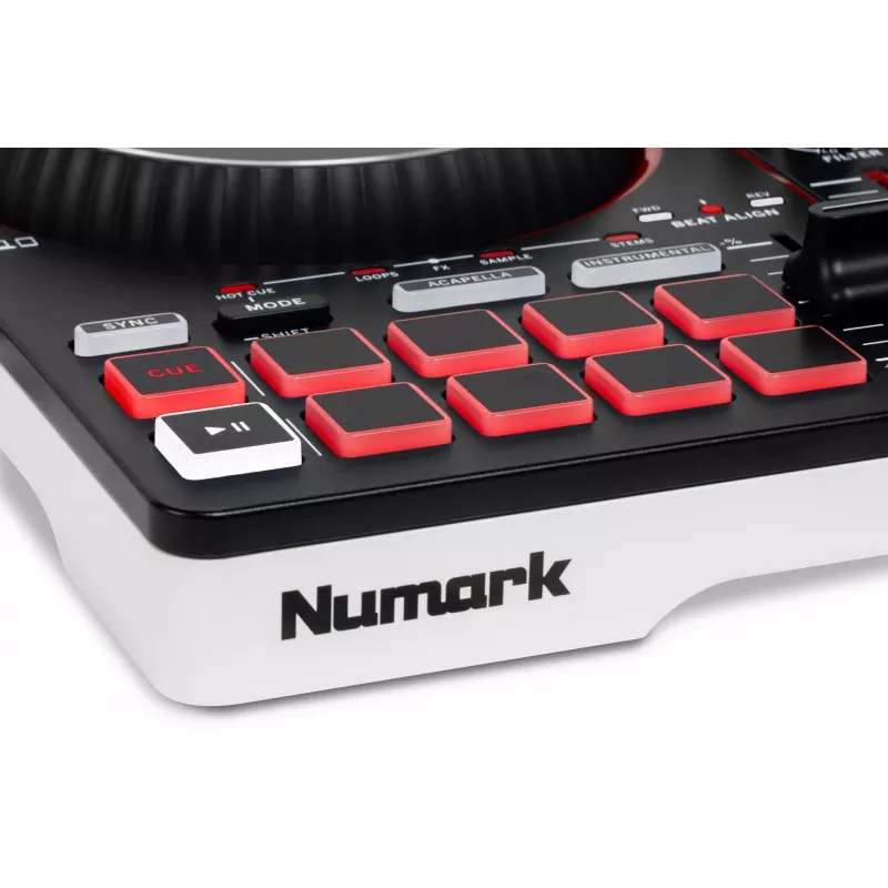 Numark Party Mix MKIII Controlador DJ con altavoces integrados y espectáculo de luces