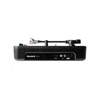 Numark PT01 Scratch - Tocadiscos portátil semiautomático con interruptor de scratch para DJ
