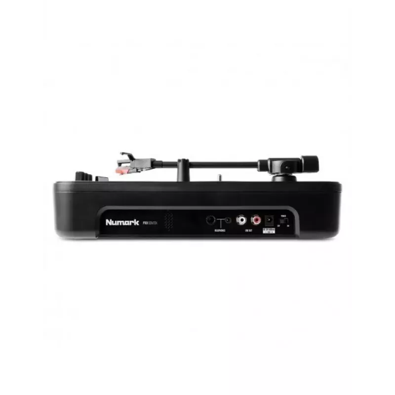 Numark PT01 Scratch - Tocadiscos portátil semiautomático con interruptor de scratch para DJ