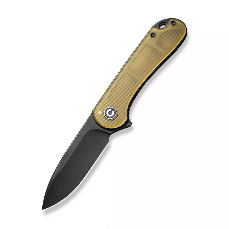 CIVIVI Elementum D2 Ultem Amber & Black Navaja plegable