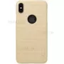Nillkin Apple iPhone XR funda Super Frosted Shield dorada