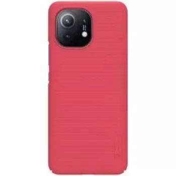 Nillkin funda trasera Super Frosted Shield para Xiaomi Mi 11 - Bright Red