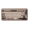 AKKO MU02 Mountain Seclusion Teclado mecánico 65% - Multimodo (Bluetooth/2,4GHz/cable) con switches Akko CS Jelly White, RGB, teclas PBT ASA, 68 teclas