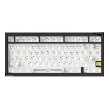 AKKO teclado barebone DIY 65% 68 teclas tri-modo hot-swappable negro
