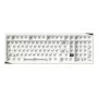 AKKO teclado barebone DIY 65% tri-modo RGB hot-swappable blanco