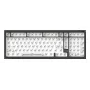 AKKO teclado barebone DIY 75% tri-modo hot-swappable montaje gasket negro