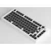AKKO kit de teclado barebone DIY 75% blanco tri-modo hot-swappable