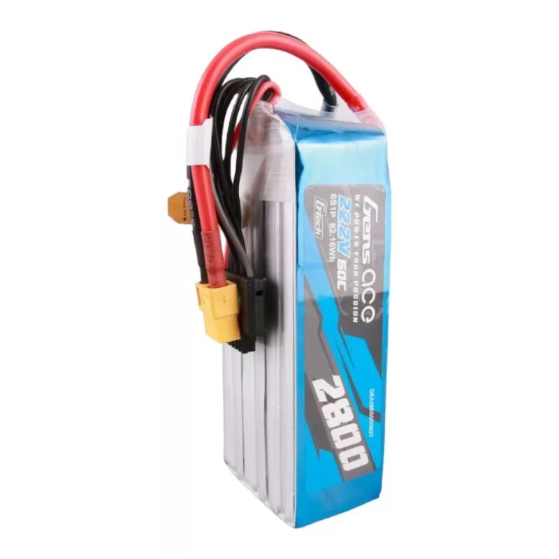 Gens ace G-Tech batería LiPo 2800mAh 22.2V 60C 6S1P con conector XT60