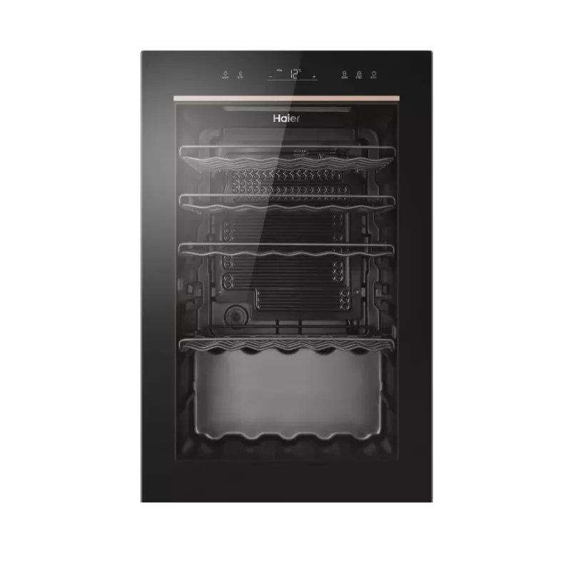 Haier HWS49GAE Wine Bank 50 Serie 3 Vinoteca de compresor independiente negra 49 botellas