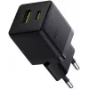 Baseus Palm 30W Cargador USB-C USB-A Negro
