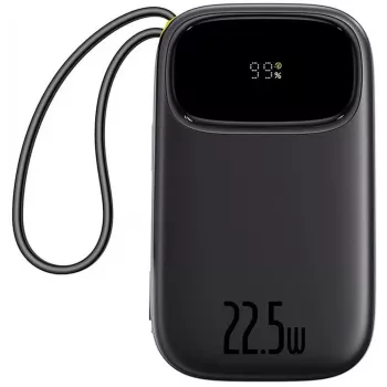 Baseus EnerFill FC31 20000 mAh 22.5W USB-C + Lightning batería externa negra