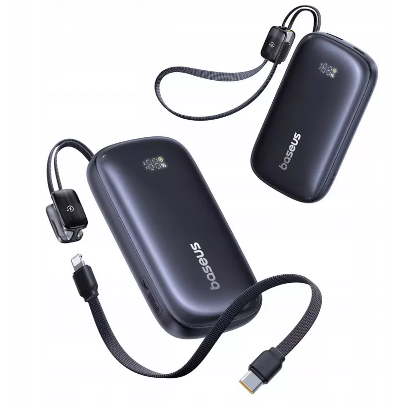 Baseus EnerFill FC21 QPow3 Ultra 10000 mAh 22.5W batería externa negra